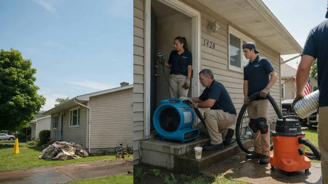 Water Damage Restoration in Fountain City, IN near me
